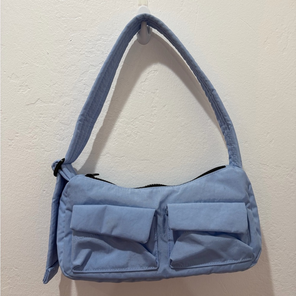 Baggu Cargo Shoulder Bag Serenity Blue